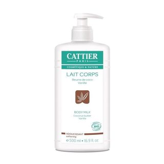 Cattier Leche Corporal Suavizante Manteca de Coco y Vainilla 500ml