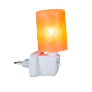 Uneeb Lámpara De Sal Del Himalaya En Forma De Cilindro Para Uso Nocturno