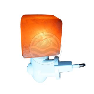 Uneeb Lámpara De Noche De Sal Del Himalaya En Forma De Cubo