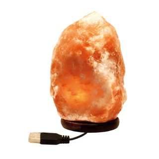 Uneeb Gran Lámpara De Sal Natural Alimentada Por Usb