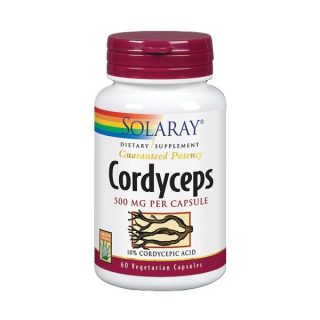 Solaray Cordyceps 520mg 60 Cápsulas