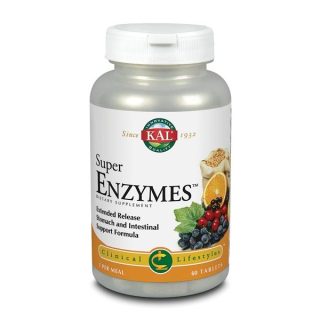 Kal Super Enzymes Comp Bicapa 60 Comprimidos