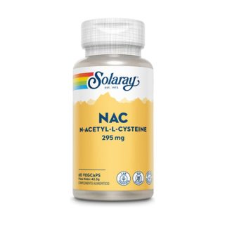 Solaray NAC N-acetyl-L-Cysteine 295MG 60 Cápsulas