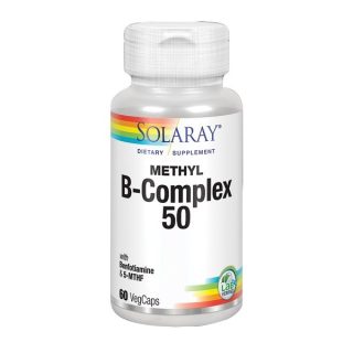 Solaray B-Complex 50 Methyl  60 Cápsulas