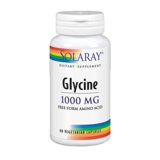 Solaray Glycine 1000mg 60 Cápsulas