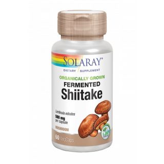 Solaray Shiitake 500mg 60 Cápsulas