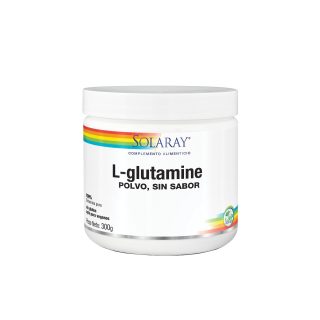 Solaray L-Glutamine En Polvo Neutro 300 g