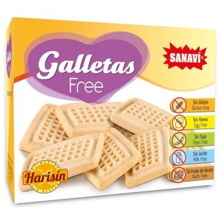Sanaví Harisin  Galletas Libres De Gluten 150 g