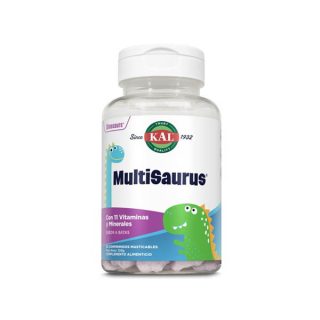 Kal Dinosaurs Multisaurus Vitaminas y Minerales 60 Comprimidos Mastic