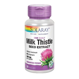 Solaray Milk Thistle Cardo Mariano 30 Cápsulas