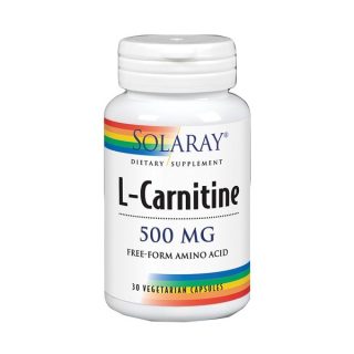 Solaray L-Carnitina 500mg 30 Cápsulas
