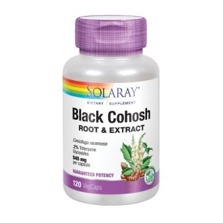Solaray Black Cohosh Cimicifuga 545MG 120 Cápsulas