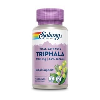 Solaray Triphala 500mg 90 Cápsulas