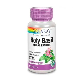 Solaray Holy Basil 450mg 60 Cápsulas