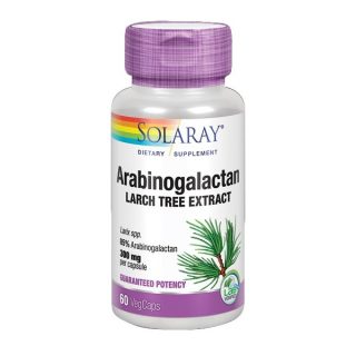 Solaray Arabinogalactan AG Immunoenhacer 60 Cápsulas