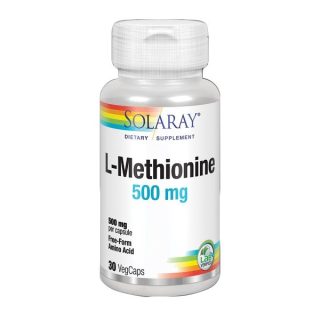 Solaray L-Metionina 500mg 30 Cápsulas