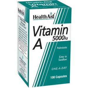 Health Aid Vitamina-A 100 Cápsulas