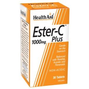 Health Aid Vitamina Ester-C Plus 1000mg 30 Comprimidos