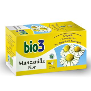 Bio 3 Bie3 Infusiones Flor Manzanilla 25 Bolsitas
