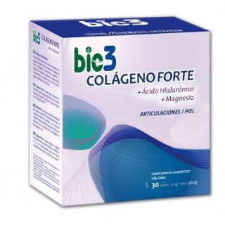 Bio 3 Bie3 Colageno Forte con Acido Hialuronico 30 Sobres