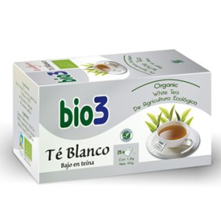Bio 3 Bie3 Infusiones Te Blanco 25 Bolsitas
