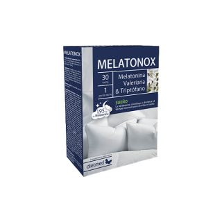 Dietmed Melatonox Melatonina, Valeriana y Triptofano 30 Comprimidos