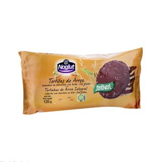 Santiveri Noglut Tortitas De Arroz Con Chocolate Y Leche 8 Unidades