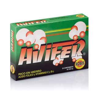 Robis Avifer 30 Comprimidos