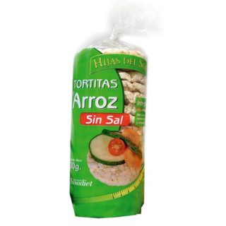 Ynsadiet Tortas De Arroz Naturales Sin Sal Agregada 130 g