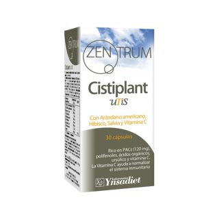 Ynsadiet Zentrum Cistiplan 30 Cápsulas