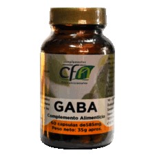 Cfn Gaba 500mg 60 Cápsulas