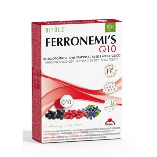 Intersa Ferronemi´s Q10 20 Ampollas