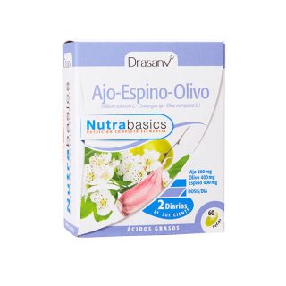 Drasanvi Nutrabasics Ajo Espino Olivo 60 Perlas