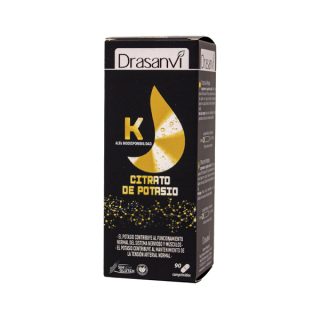 Drasanvi Citrato Potasio Mineral Sin Gluten 90 Comprimidos