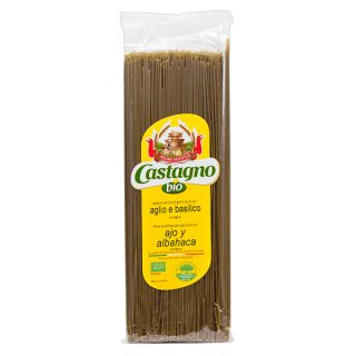 El Castagno Espagueti De Albahaca Y Ajo 500 g