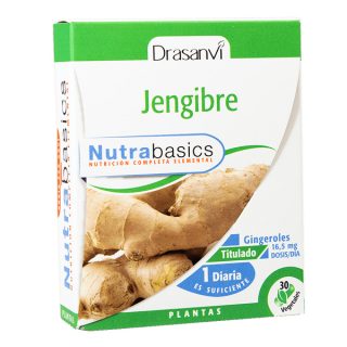 Drasanvi Nutrabasics Jengibre 30 Cápsulas