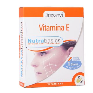 Drasanví Nutrabasicos Vitamina E 30 Perlas