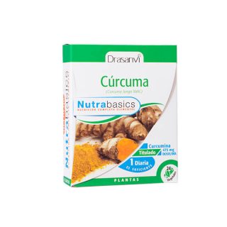 Drasanví Nutrabasicos  Cúrcuma 24 Capsulas