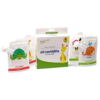 Irisana Mi Comidita Bolsas Reutilizables 4 u