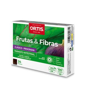 Ortis Fruta Y Fibra Classic  24 Cubitos