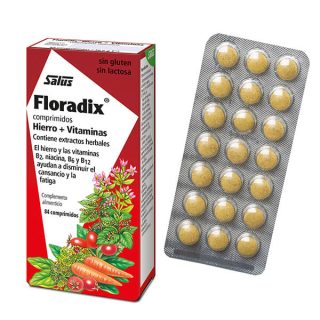 Salus Floradix Hierro Vitaminas 84 Comprimidos