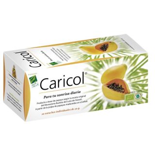 100 % Natural Caricol Papaya 20 Sobres x 20ml