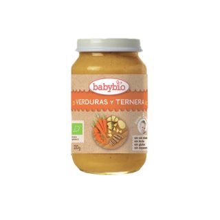 Babybio Potito De Ternera Y Verduras 200 g