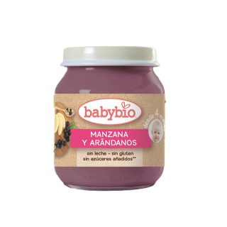 Babybio Potito De Manzana Y Arándano 130 g