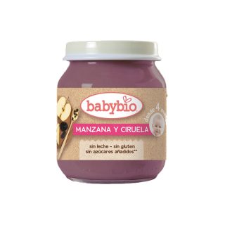 Babybio Potito Manzana Y Ciruela 130 g