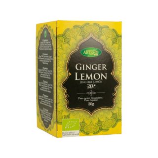 Artemis Infusion Ginger Lemon Eco 20 Bolsitas