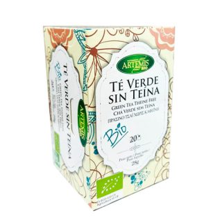 Artemis Te Verde Sin Teina 20 infusiones