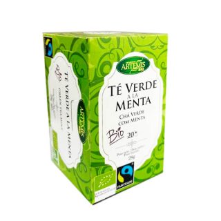 Artemis Te Verde a La Menta Infusion 20 infusiones