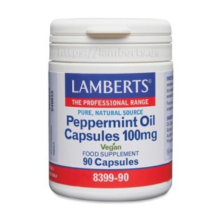 Lambert Aceite De Hojas De Menta 100mg 90 Cápsulas