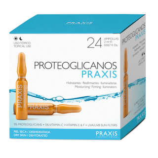 Praxis Proteoglicanos Vitaminas C Y E 24 Ampollas